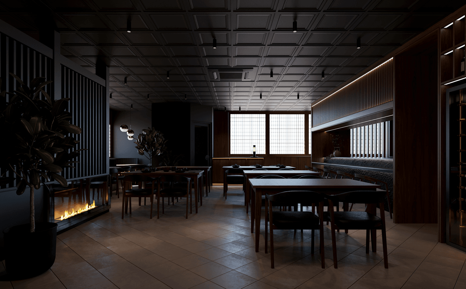 Sho Sushi interior
